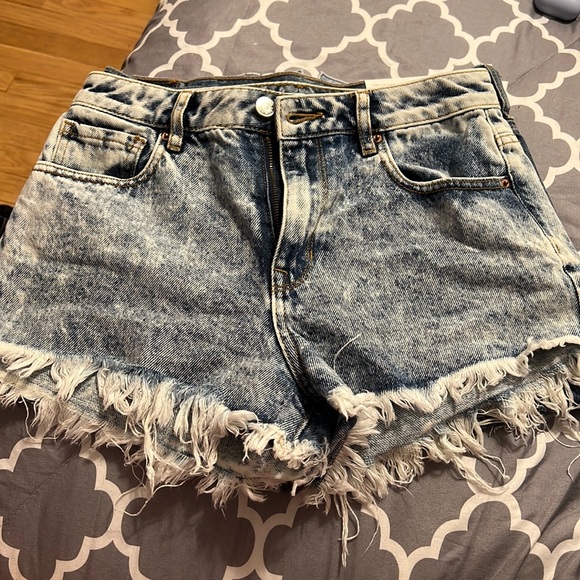 Pac Sun Jean Shorts Size 26 - Picture 1 of 3